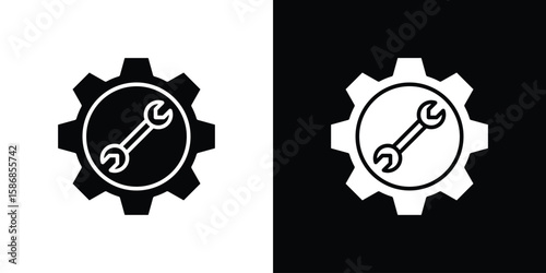 Productivity tools icon symbol sign, vector, eps 10