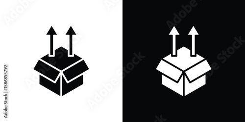 Product release icon symbol sign, vector, eps 10
