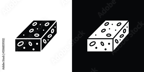 Halva icon symbol sign, vector, eps 10
