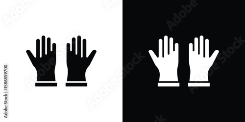 Gloves icon symbol sign, vector, eps 10