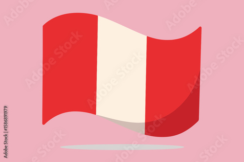 Free Download BANDERA PERUANA VECTOR - GFXLoad