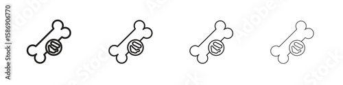 Multiple myeloma icon simple black vectors pack. Design infographic element