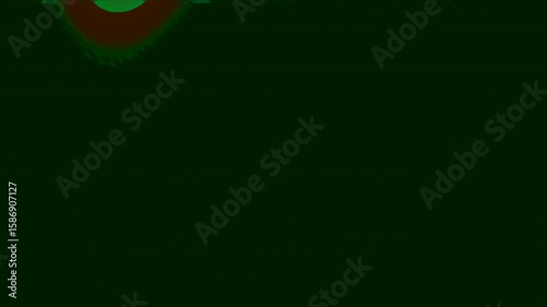 Abstract and Background Series : Green, blue, red and pink flashing LED lights on black screen. Colorful flashing LED lights. Backdrop of modern moving light.