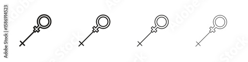 Car dipstick icon simple black vectors pack. Design infographic element