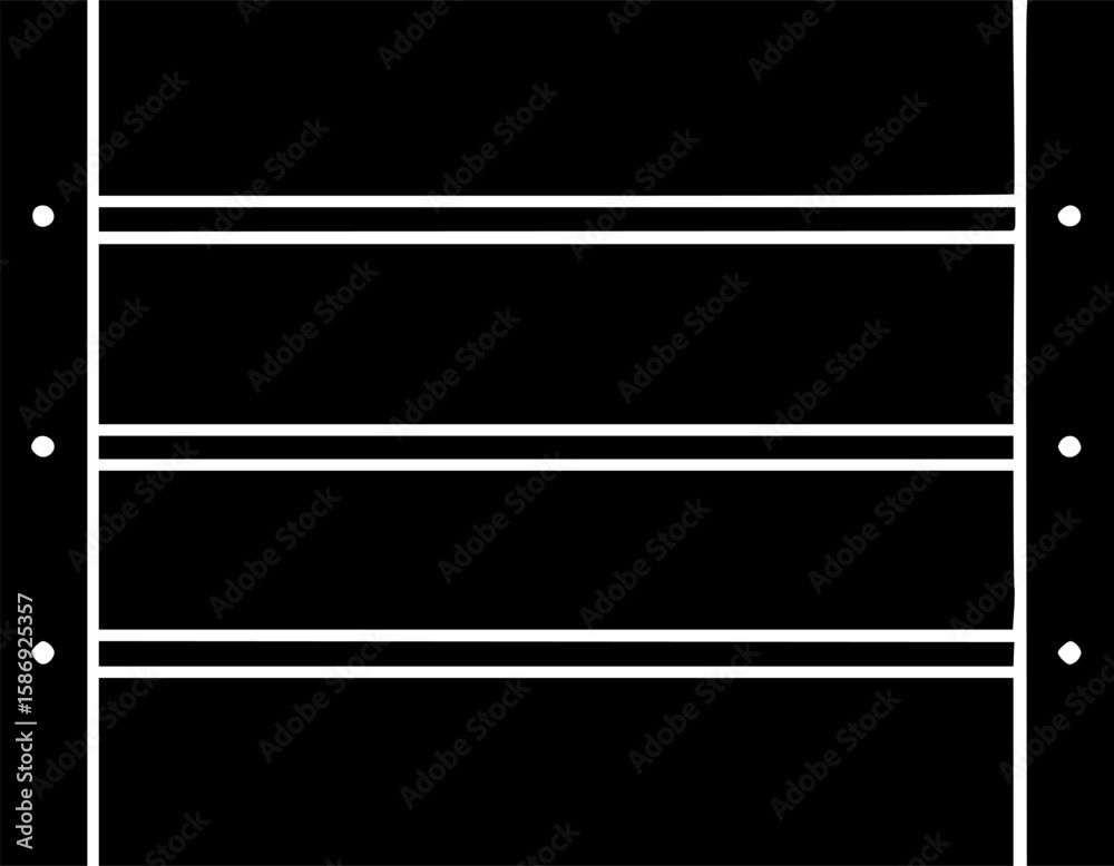 Fototapeta premium library flat vector 