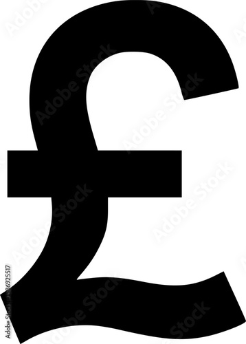 pound glyph icon flat vector icon
