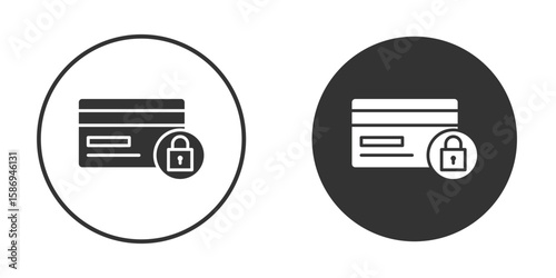 Credit limit icon in modern minimalistic flat versions
