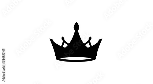 Vector download royalty free black crown vector image for graphic design projects and creative illustrations
