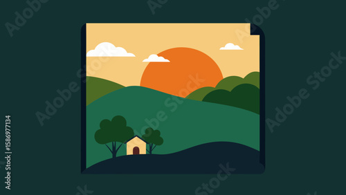 Book Cover Background Scene Evocative Image for a Compelling Story