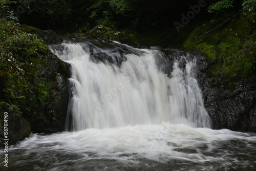 激しい川の流れ