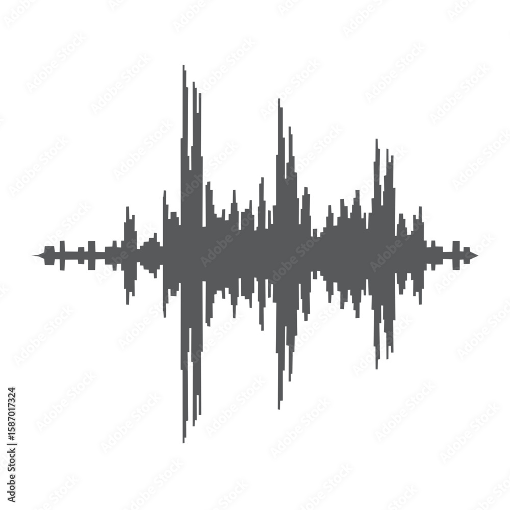 Obraz premium Sound Bit icon