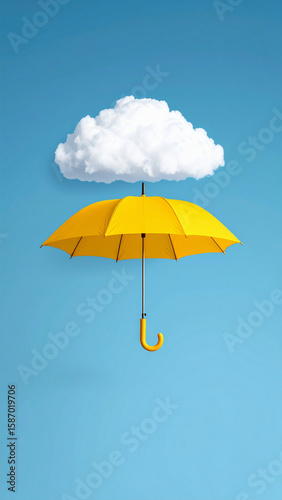 umbrella and sky
