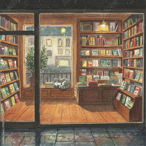 library room with books