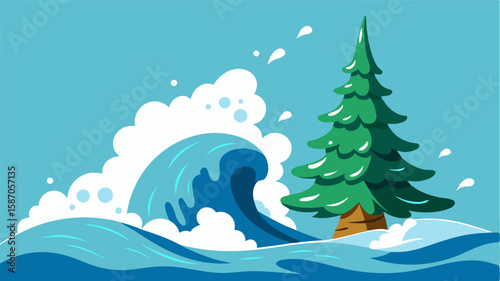 The salty sea spray mingles with the earthy scent of pine and cedar creating a refreshing and invigorating experience for the senses.