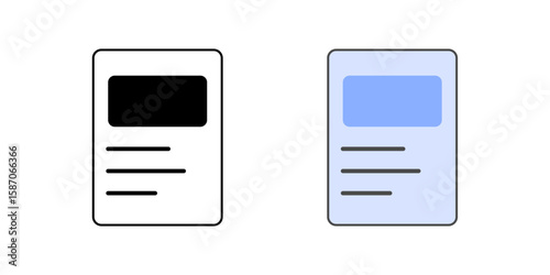 Simplified mode icon showing a minimal interface with fewer elements, ideal for cognitive accessibility, distraction reduction, and neurodivergent-friendly UI design.