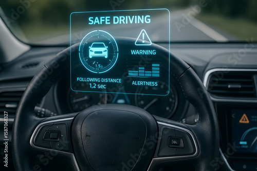 Safe Driving Dashboard Interface