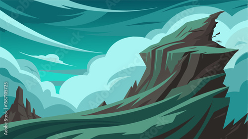 The unrelenting winds that sweep through the rocky bluff add to its harsh and unforgiving nature yet there is a sense of tranquility in its isolation.
