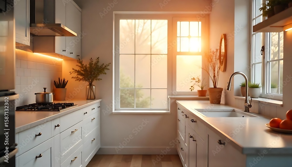 Fototapeta premium modern bathroom interior