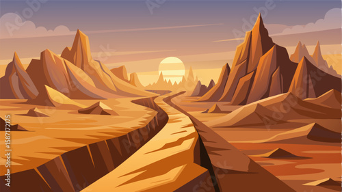 The rocky desert stretches for miles an inhospitable terrain that challenges even the most skilled hikers and explorers.