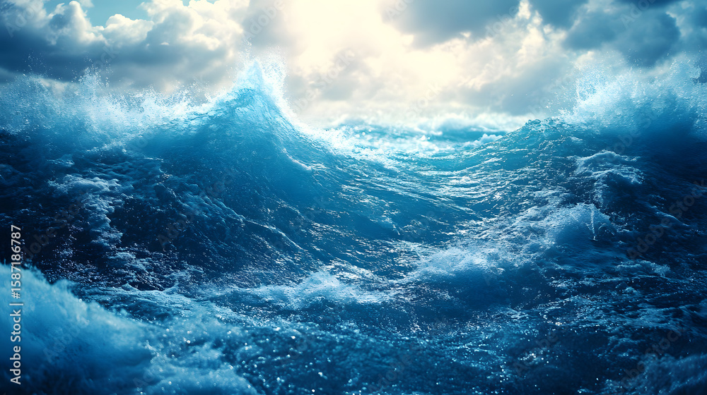 Fototapeta premium celebrating world oceans day on june 8