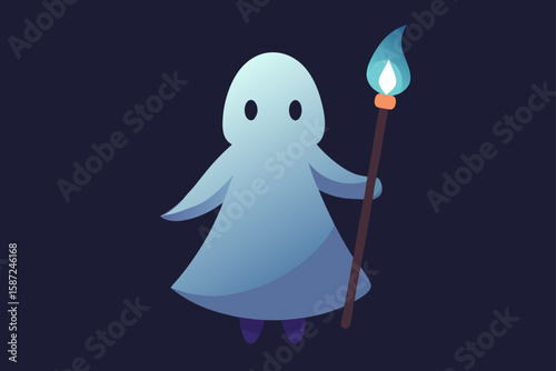 ghosts halloween vibe