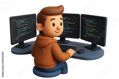 computer security concept