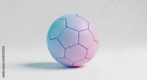 Wallpaper Mural pink soccer ball Torontodigital.ca