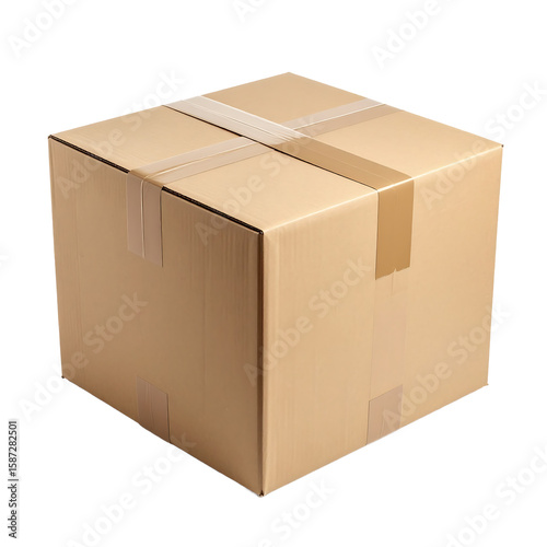 Shipping package delivery process warehouse product image indoor close-up view