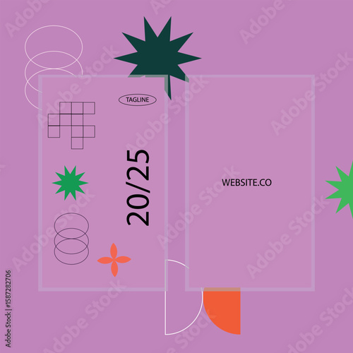 collage, catalog, advertising, cover, presentation, school, annual, element, backdrop, shape, collection, background