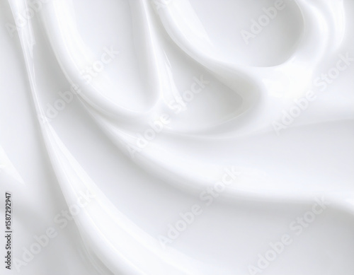 white silk background