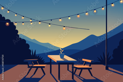 restaurant in the mountains