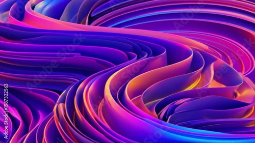 abstract background with blue waves