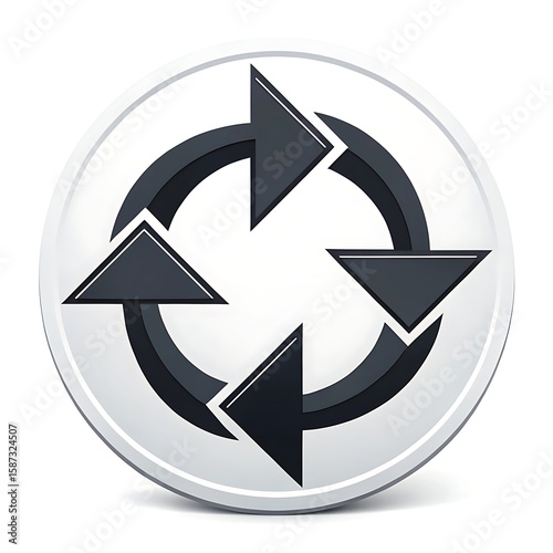 Free Download arrow icon on white - GFXLoad