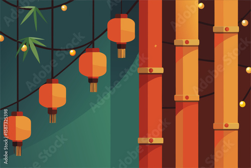 chinese new year lanterns