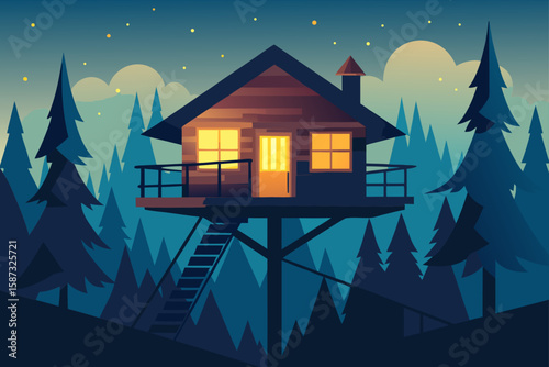 house in the woods