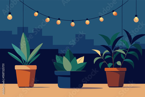 flowers in a pot