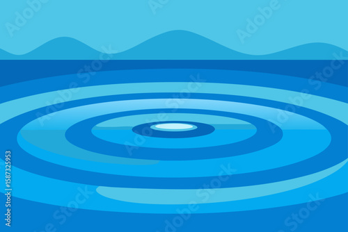 water ripple effect floor texture