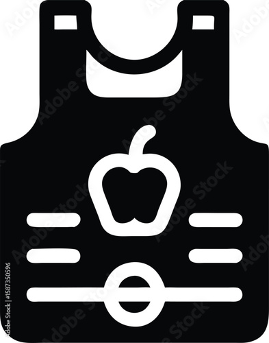 School safety bulletproof vest apple icon