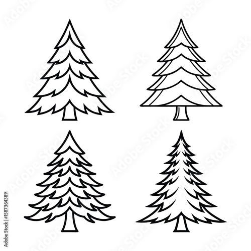 Bundle of fresh fir tree branches, green fir tree bundle, Christmas fir tree, pine tree bundle, holiday greenery, natural fir tree bouquet, winter tree bundle, evergreen fir tree, forest fir branches