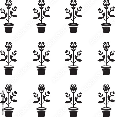  Elegant Rose Pots