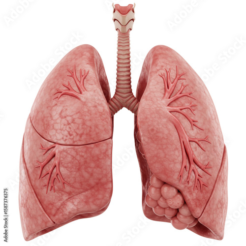 3D Lungs with Bronchial Tree