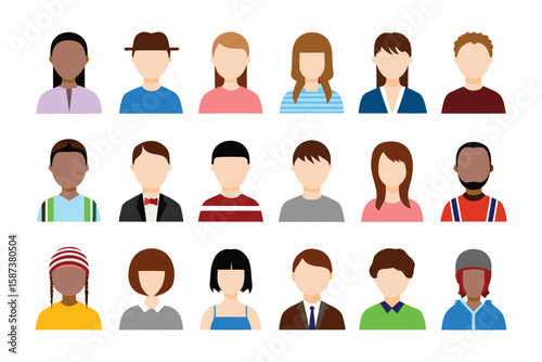 Diverse Community: A visually captivating collection of individuals from all walks of life, each representing a unique blend of identity and style. Showcasing a rich tapestry of humanity.