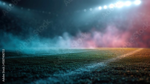 Stadium night field