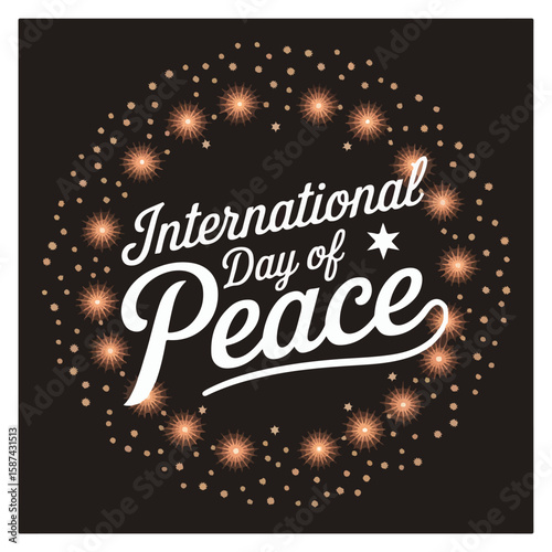 International Day of Peace Observation Poster