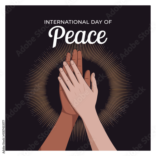 International Day of Peace Observation Poster