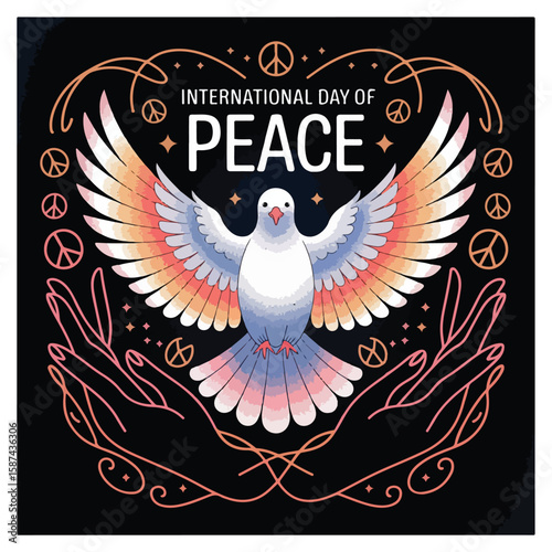 International Day of Peace Observation Poster