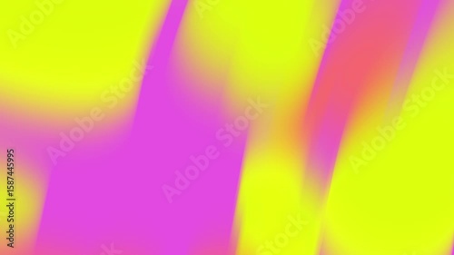 Abstract Video Dynamic Yellow and Pink Gradient Blur with Soft Transitions and Motion