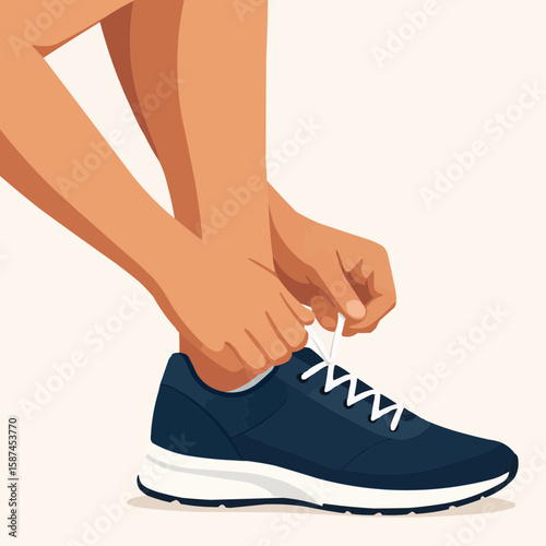 vector illustration of a pair of shoes