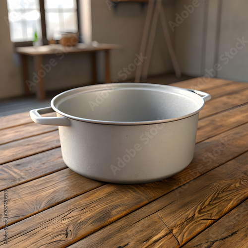 empty pot 3d rendering