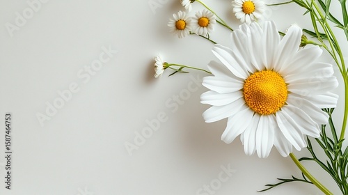 Wallpaper Mural White daisies close up floral nature photography spring flowers Torontodigital.ca